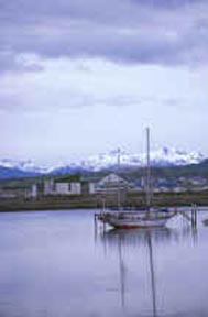 Der Hafen von Ushuaia